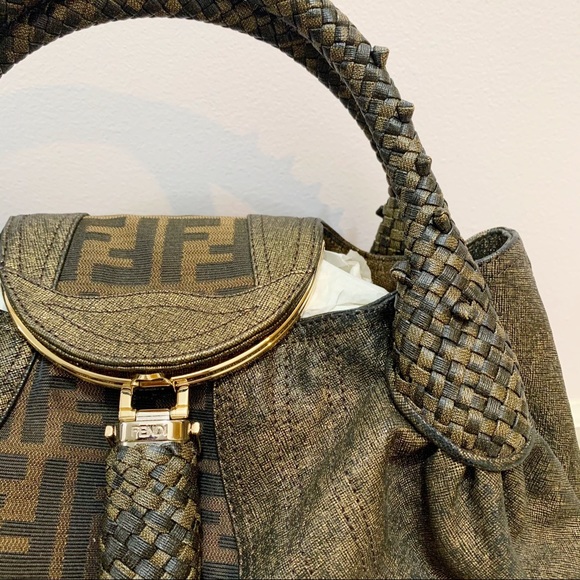 Fendi Spy Bag Zucca Canvas and Leather - Picture 5 of 14